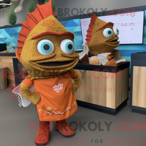 Rust Fish Tacos Maskottchen...