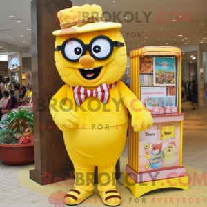 Yellow Candy Box mascot...