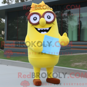 Yellow Candy Box mascot...