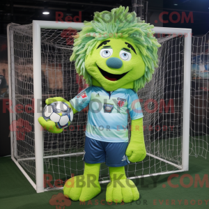 Lime Green Soccer Goal...