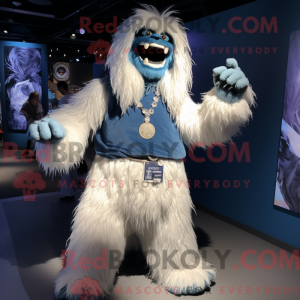 Figura de máscara de Yeti...