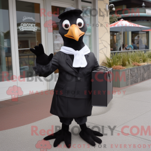 Black Seagull mascot...