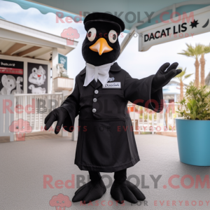 Black Seagull mascot...