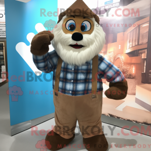 Brown Ice maskot kostume...