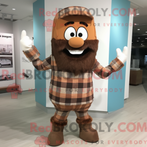 Brown Ice-mascottekostuum...