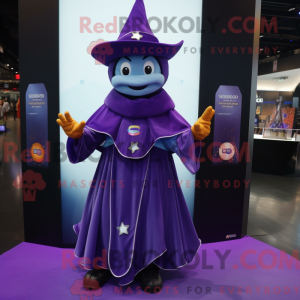 Purple Magician mascot...