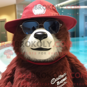 Maroon Spectacled Bear...