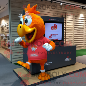 Postava maskota Orange...
