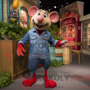 Red Ratatouille mascot...