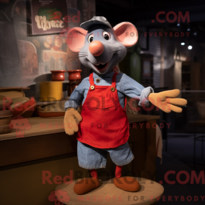 Red Ratatouille mascot...