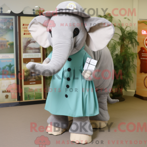 Elefant maskot kostume...