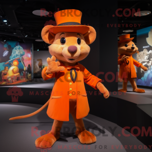 Oranje Rat mascottekostuum...