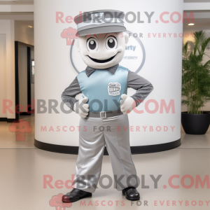 Silver Momentum mascot...