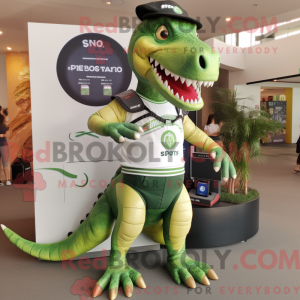 Máscara Olive Spinosaurus...