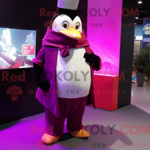 Máscara de Pinguim Magenta...