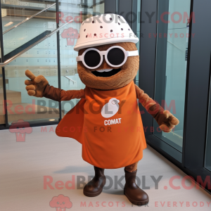 Rust Cupcake mascot costume...