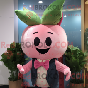 Pink majroe maskot kostume...