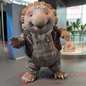Glyptodon maskot kostume...
