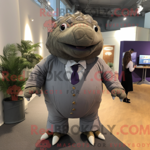 Glyptodon mascot costume...