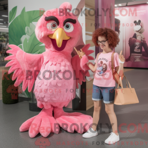 Maskottchenkostüm Rosa...