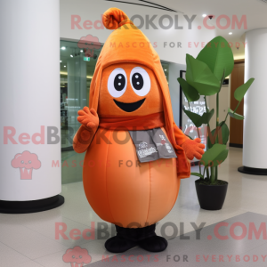 Rust Melon mascot costume...
