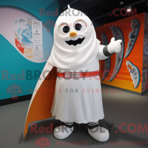 White Knife Thrower mascot...