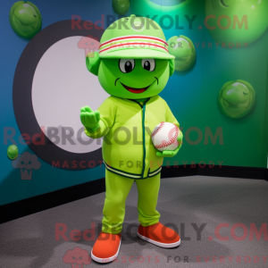 Lime Green Baseball Ball...