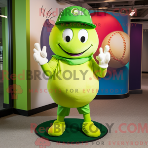 Lime Green Baseball Ball...