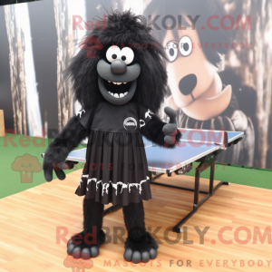 Disfraz de mascota de mesa...