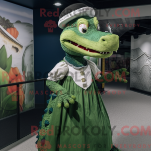 Crocodile mascot costume...
