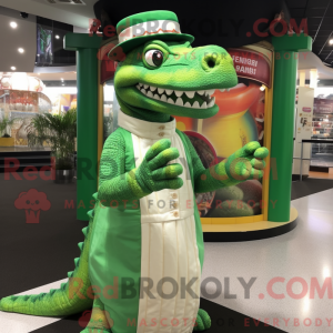 Crocodile mascot costume...