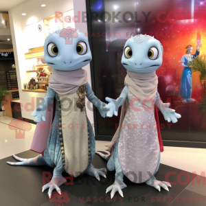 Silver Geckos mascot...