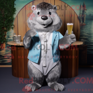 Silver Beaver mascot...