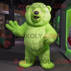 Lime Green Sloth Bear...