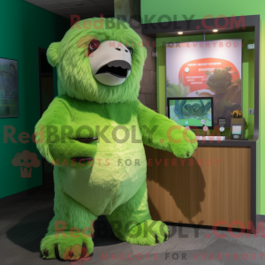 Lime Green Sloth Bear...