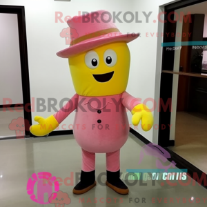 Maskottchenkostüm Pink...