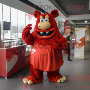 Maskottchenkostüm Red...