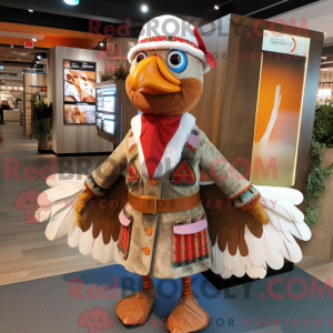 Turkey mascot costume...