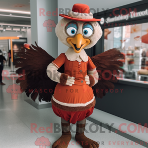 Tyrkiet maskot kostume...