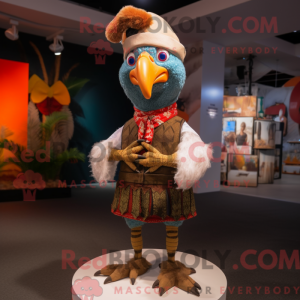 Turkey mascot costume...
