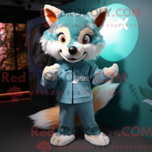 Figura de máscara de Teal...