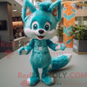Figura de máscara de Teal...