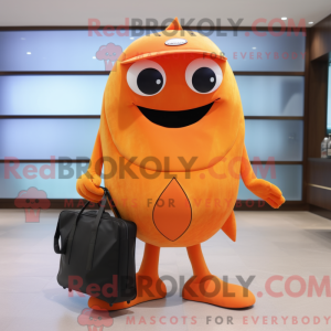Orange Stingray mascot...