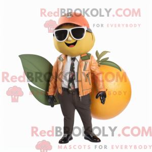 Olive Grapefruit mascot...