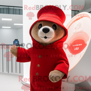 Red Seal mascot costume...