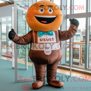Rust Donut mascot costume...
