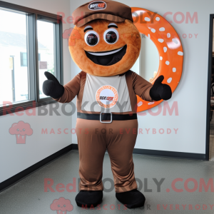 Rust Donut-maskotdraktfigur...