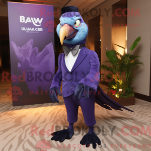 Lavender Macaw mascot...
