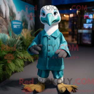 Postava maskota Teal...