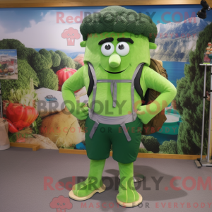 Olive Broccoli mascot...
